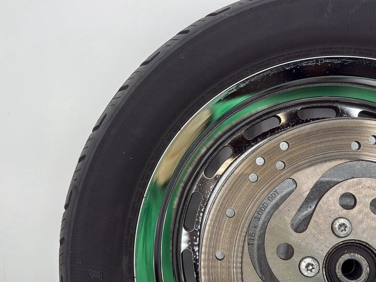 2003 Harley Sportster XL1200C 1200 Anniversary OEM Rear Wheel Rim Tire 130/90B16