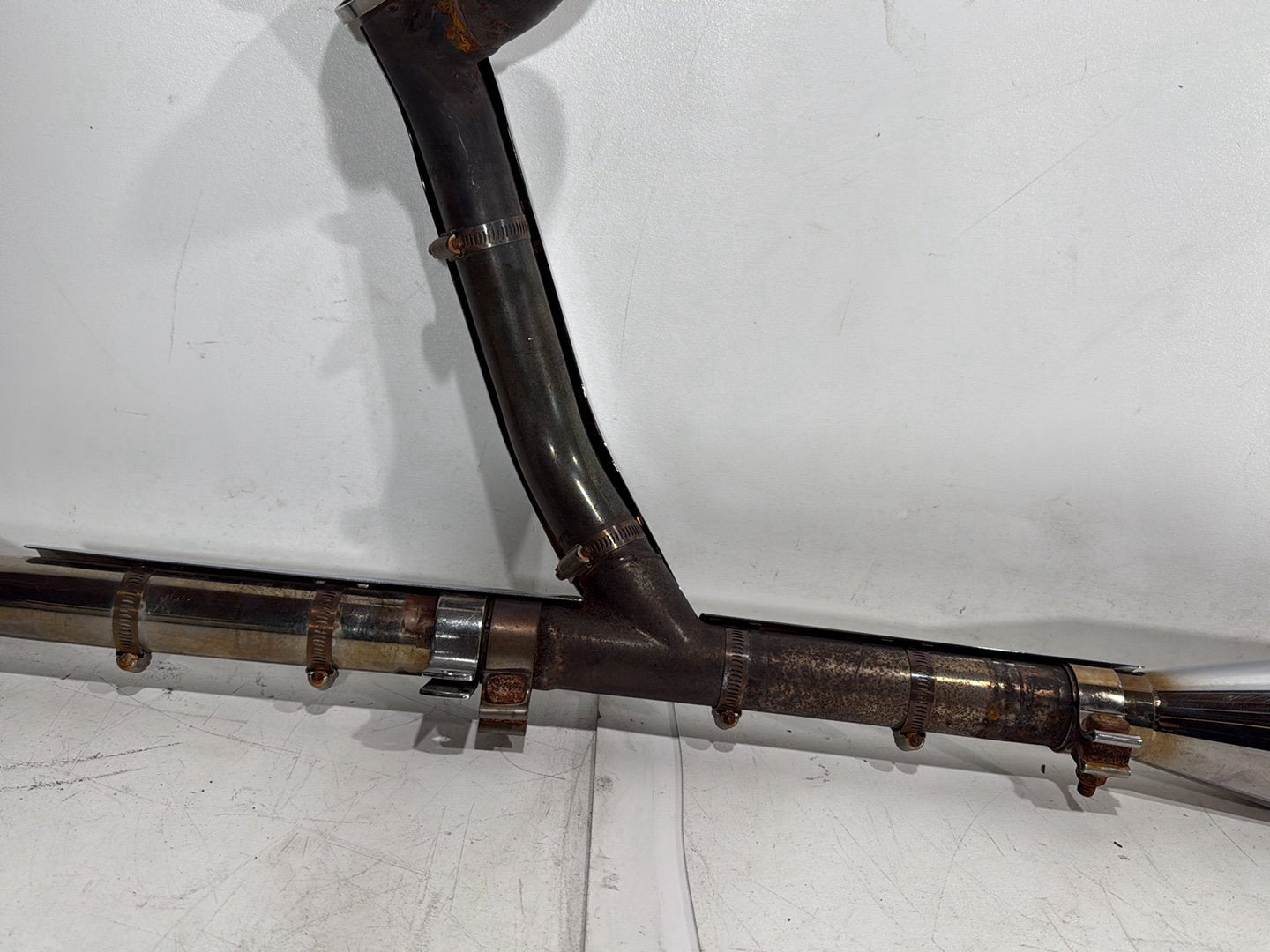 2007 Harley Electra Glide Touring Ultra FLHTCUI Exhaust Header Pipes Muffler