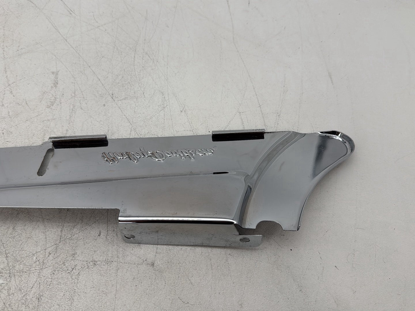 2000 Harley Dyna FXDWG Wide Glide OEM Rear Belt Debris Deflector Guard