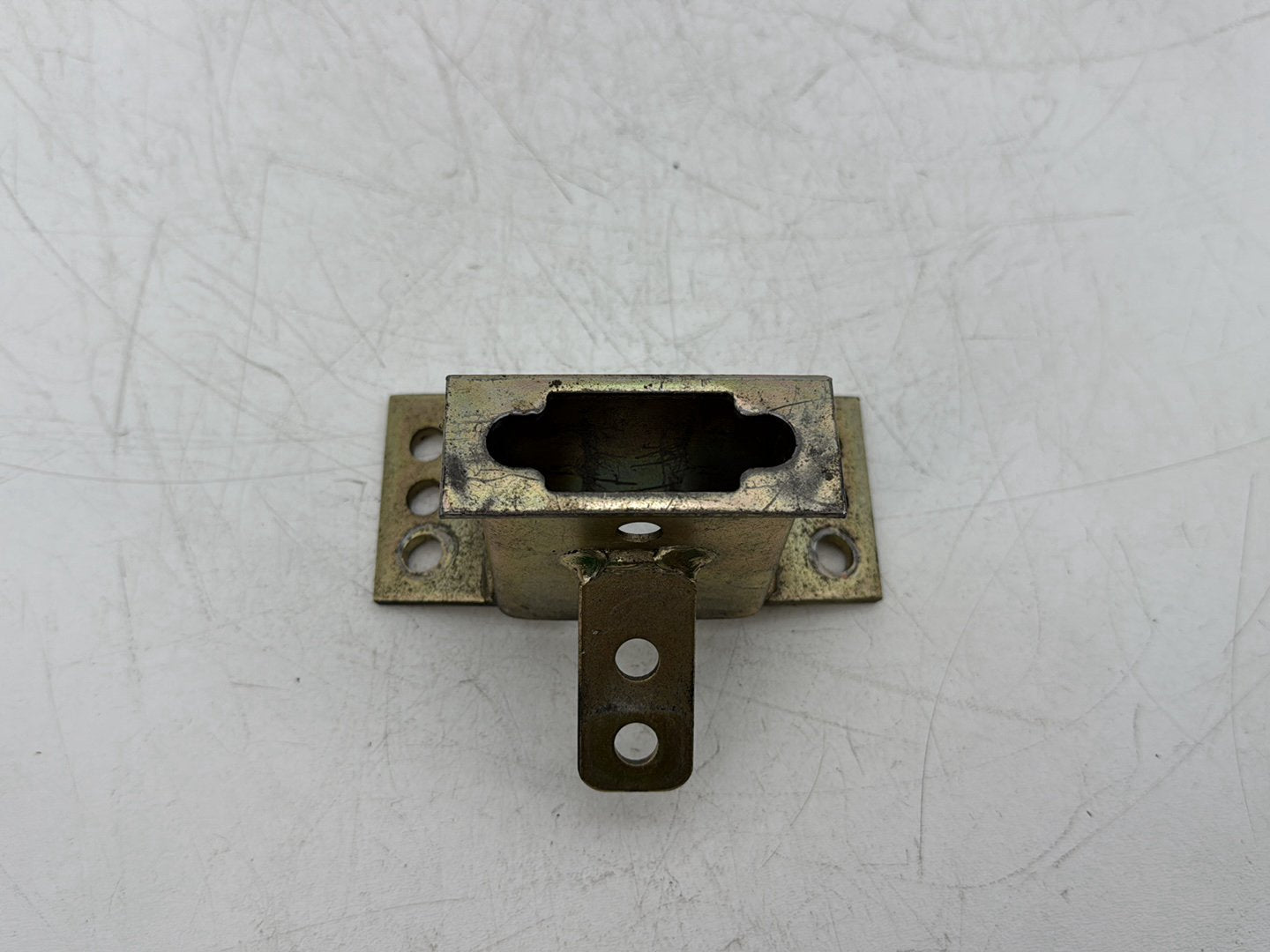 1995 Harley Touring Electra Glide OEM Front Driver Rider Backrest Bracket Mount