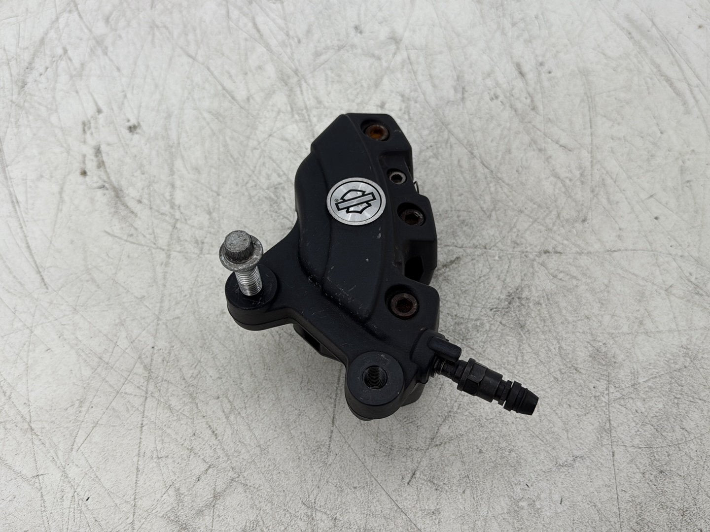 2016 Harley Road King Touring FLHR OEM Front Right 1 Brake Caliper