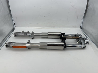 2007 Harley Softail Heritage Classic FLSTC OEM Front Triple Tree Set & LH RH Fork Legs Sliders