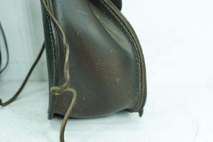 1984 - 1990 Harley-Davidson Sportster  Rear Left Right Saddlebags Luggage Leather Vintage