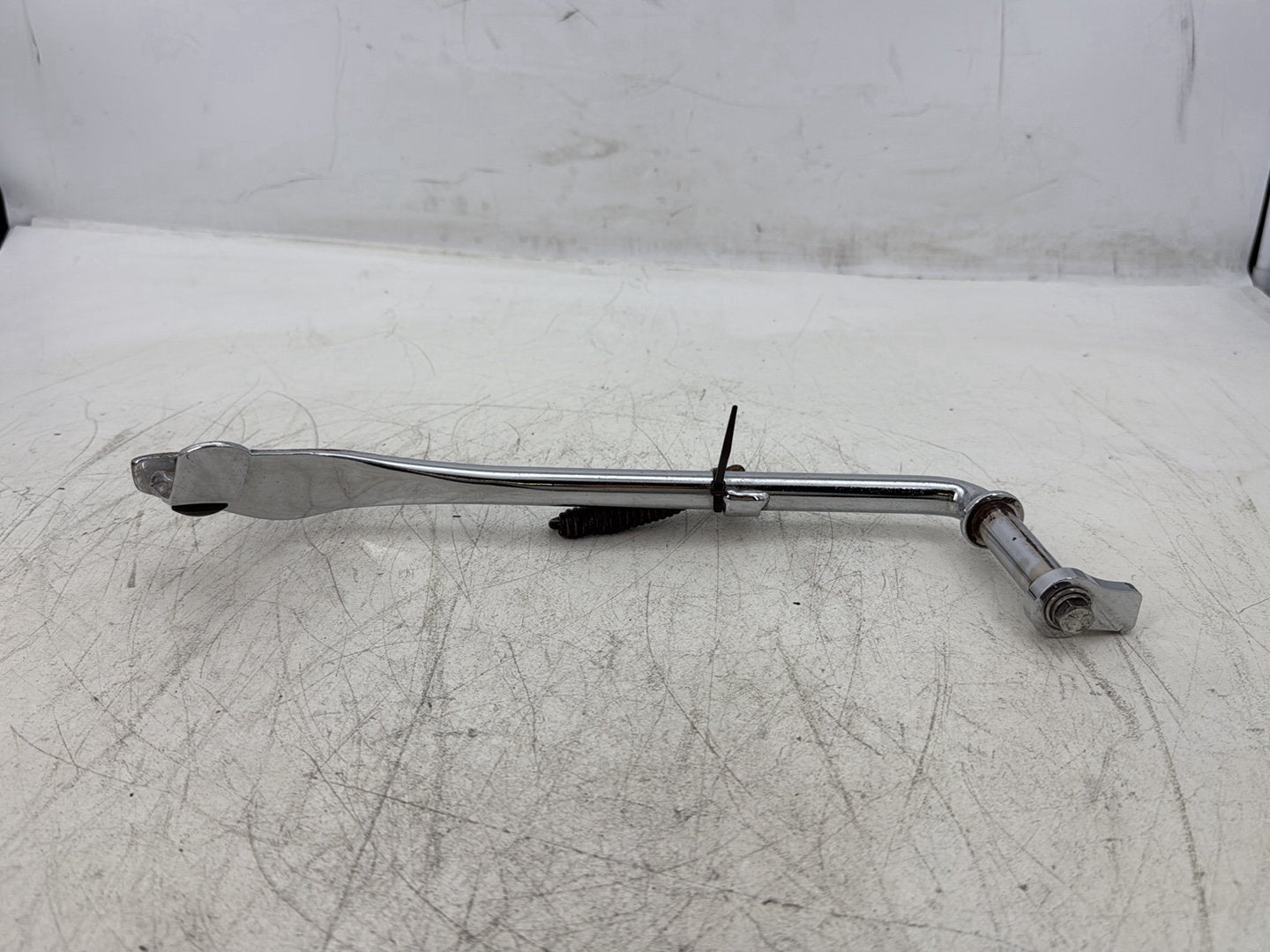 2000 Harley Softail FLSTC Heritage Classic OEM Left Side Jiffy Kick Stand & Spring