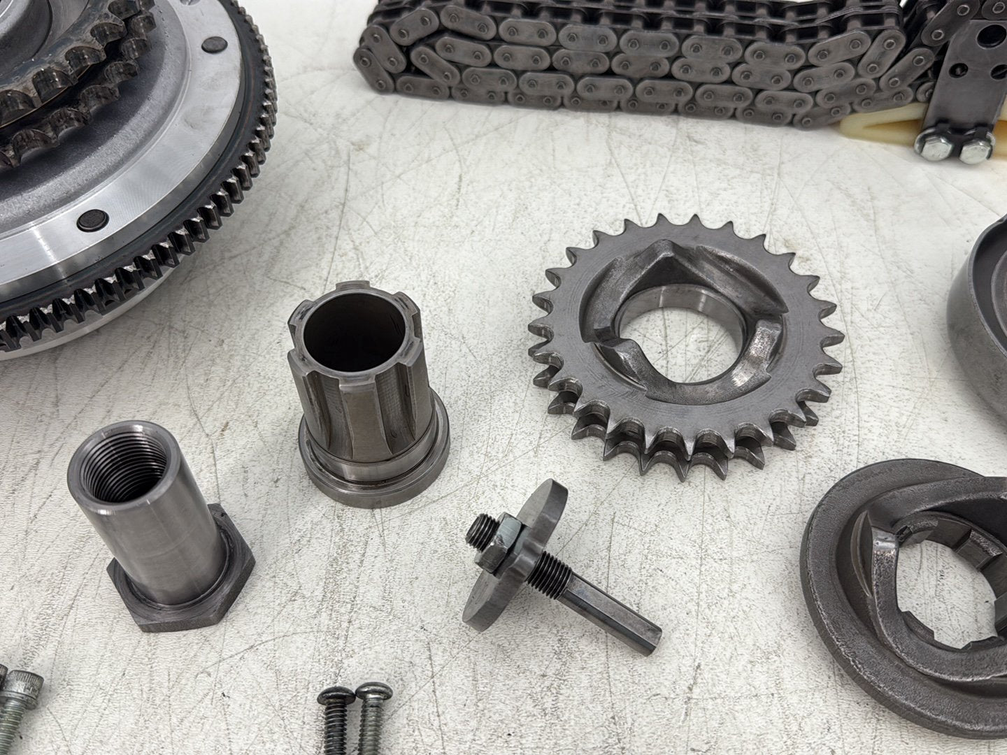 2000 Harley Softail FLSTC Heritage Classic OEM Clutch Basket Chain Tensioner Kit