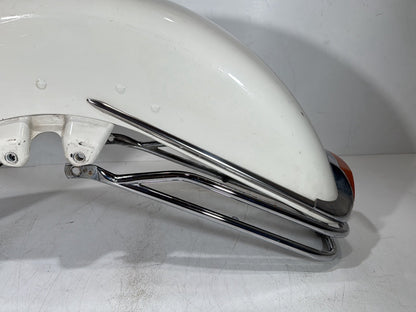 1999 - 2006 Harley-Davidson Touring Road King Police Front Wheel Fender Shell Panel w/ Front Fender Bumper Rail Cushion