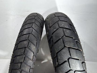 08 Harley Dyna Fat Bob OEM Front Rear Wheel Rim Tire 130/90B16 180/70B17 16" 17"
