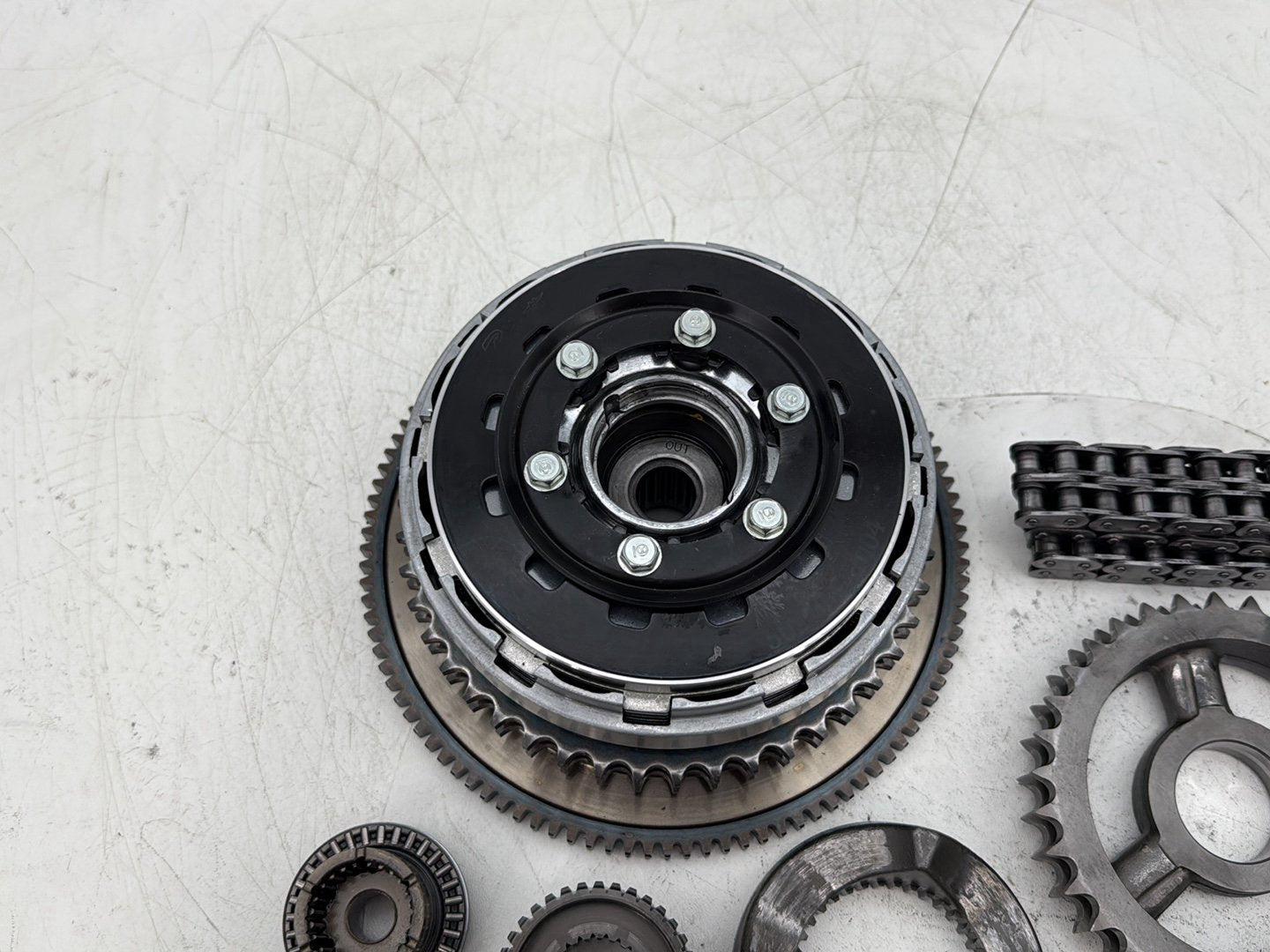 2012 Harley Road Glide Touring FLTRX Custom OEM Clutch Basket Chain Tensioner Kit
