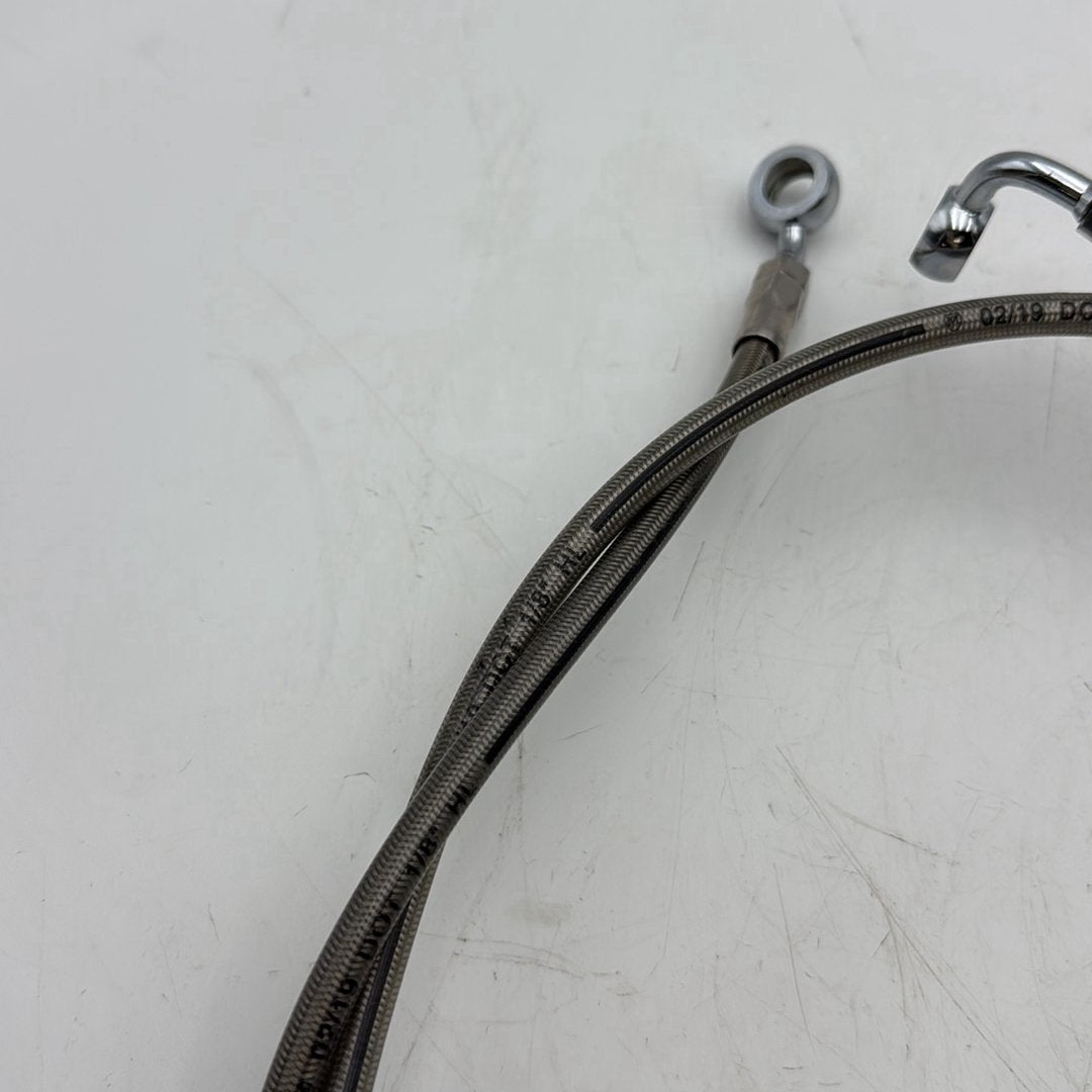 2001 Harley Dyna FXDL Low Rider OEM Front Brake Hose Line Pipe