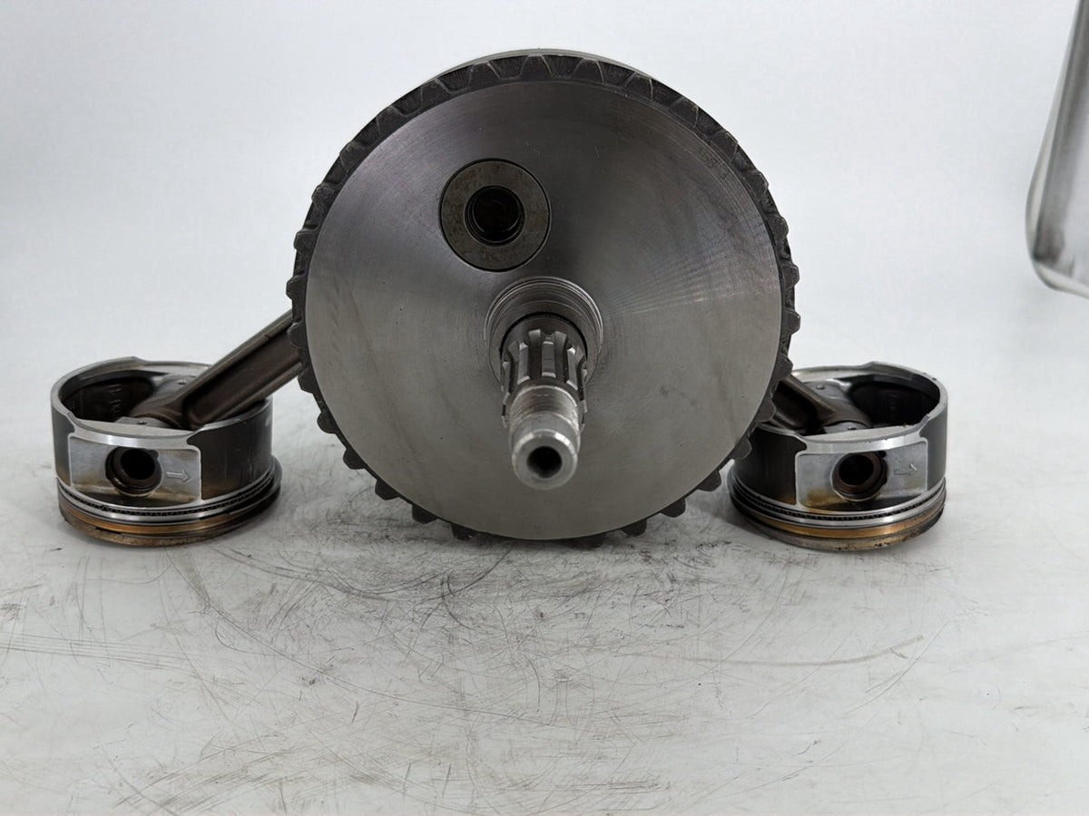 2006 Harley Touring Electra Classic Twin Cam Engine Crank Shaft Flywheel Pistons