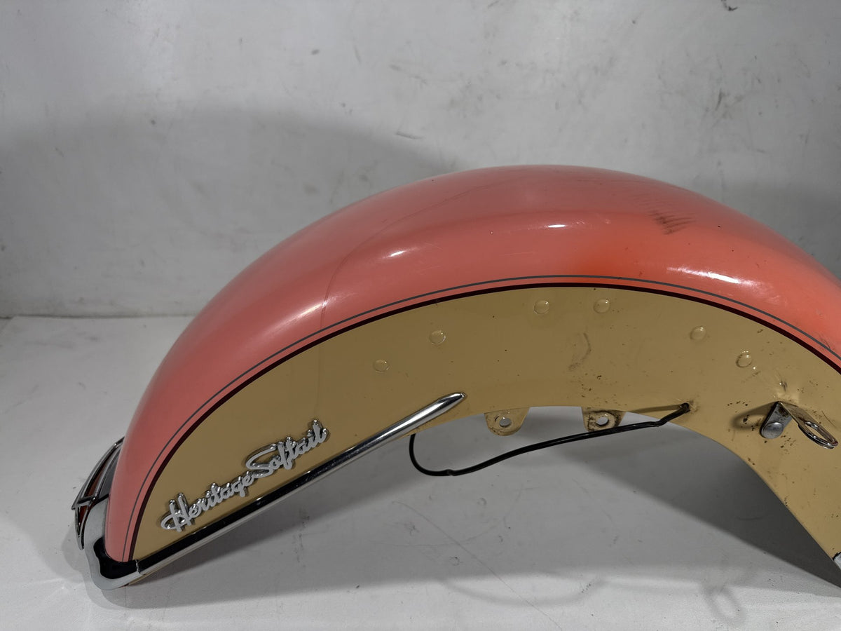 1995 Harley Heritage Softail Classic OEM Front Wheel Fender Shell Panel