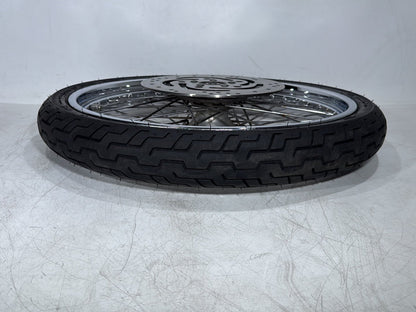 2005 Harley Sportster XL883C 883 Custom OEM Front Wheel Rim Tire Spoked