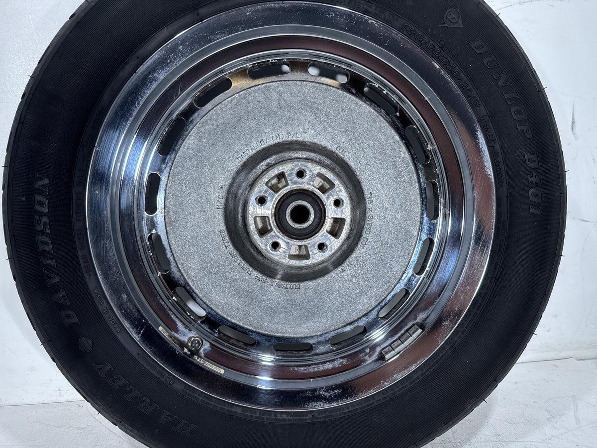 2000 Harley Sportster 1200 Custom XL1200C OEM Rear Wheel Rim Tire 130/90B16 73H