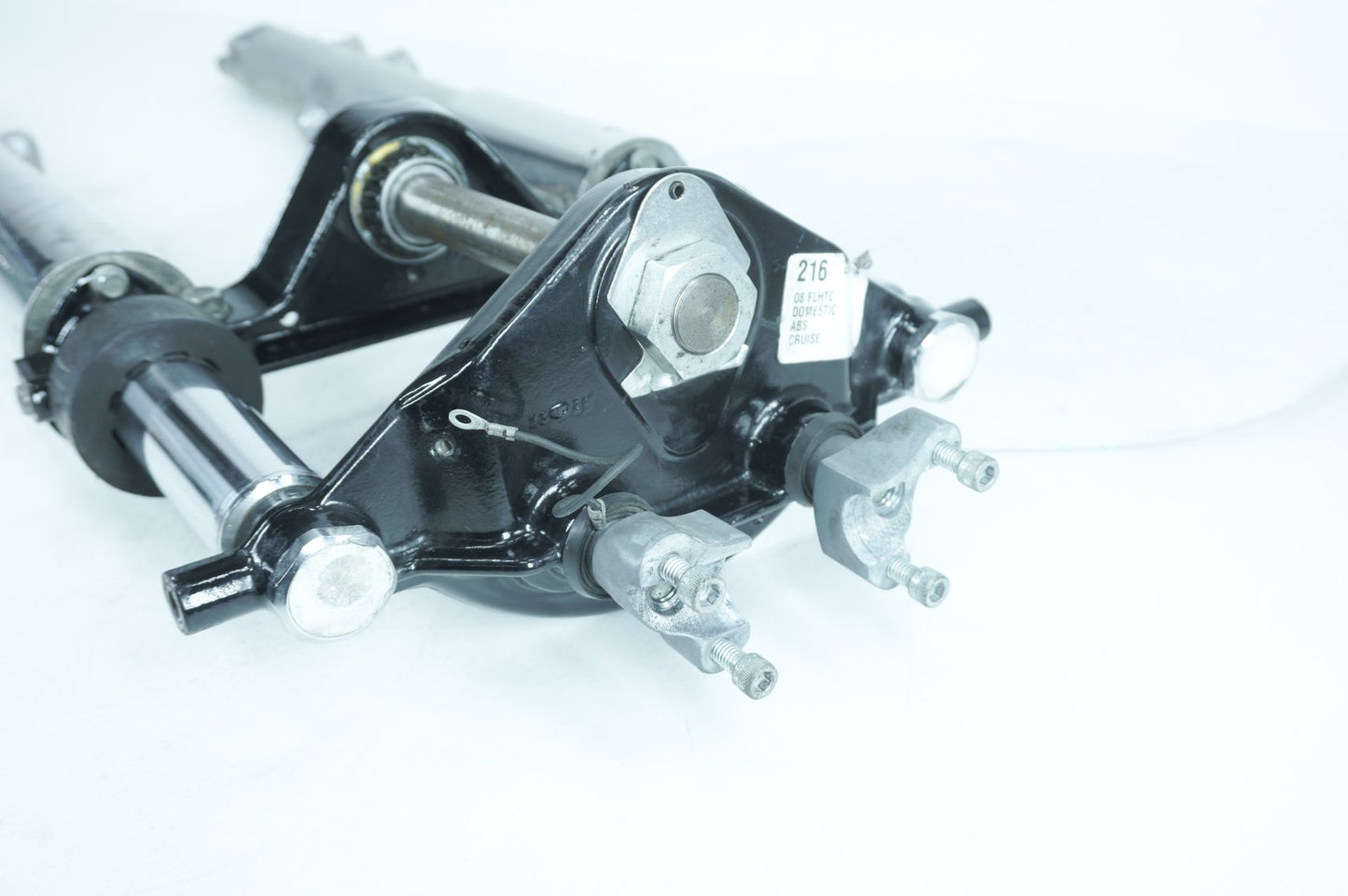 2007 - 2012 Harley-Davidson Touring Electra Glide Classic Front Triple Tree Set & LH RH Fork Legs Sliders  	45446-87A