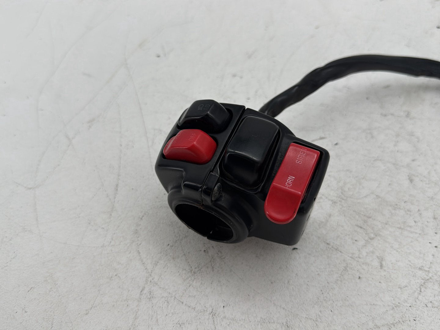 1996 Harley Road King Touring Police FLHPI OEM Left Turn Signal Headlight Switches Controls