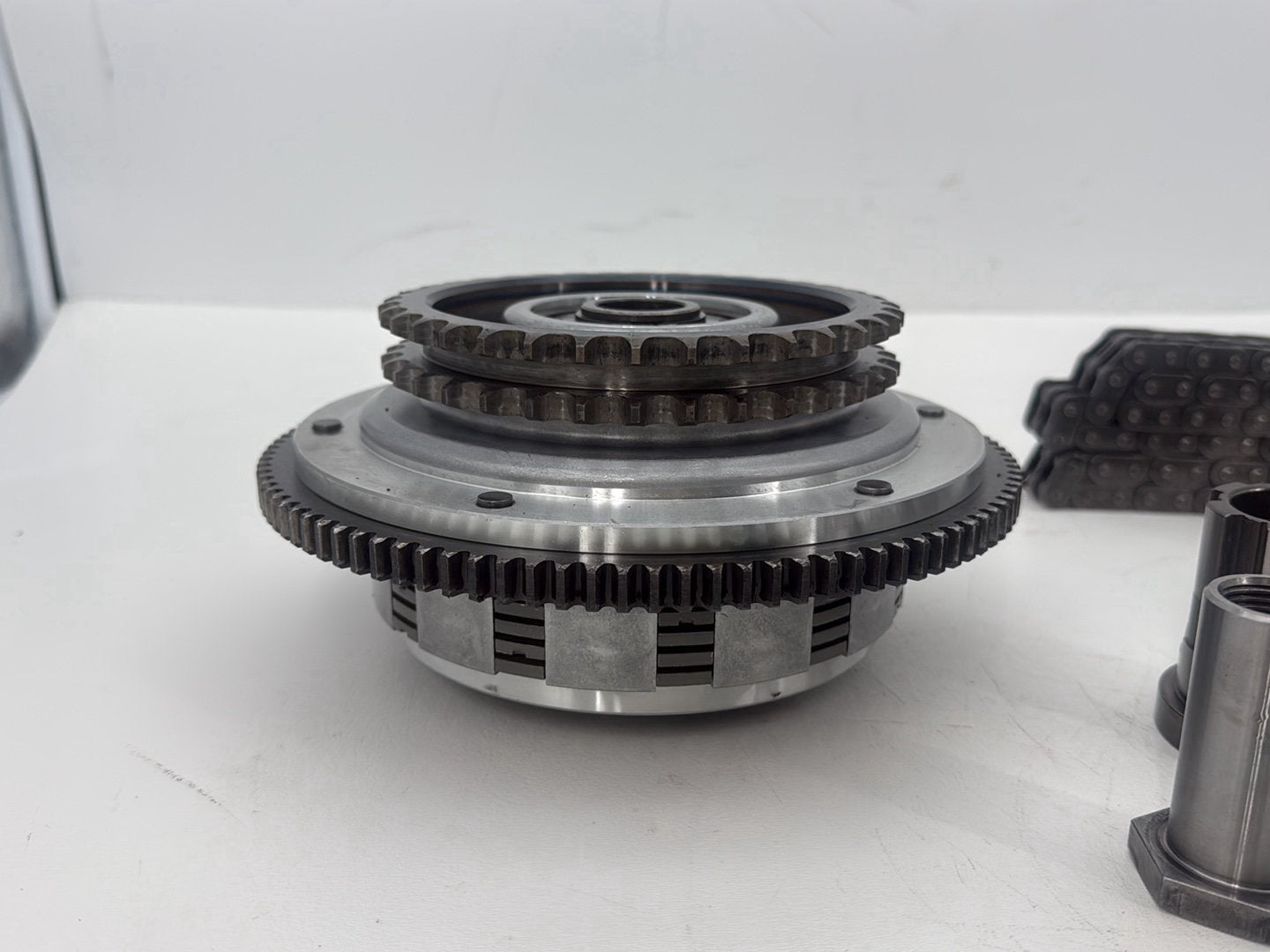 2005 Harley Touring FLHRCI Road King Classic OEM Clutch Basket Chain Tensioner Kit