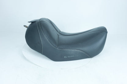 2007 - 2012 Harley-Davidson Dyna Street Bob Rider Driver Solo Seat Pillion SADDLEMEN