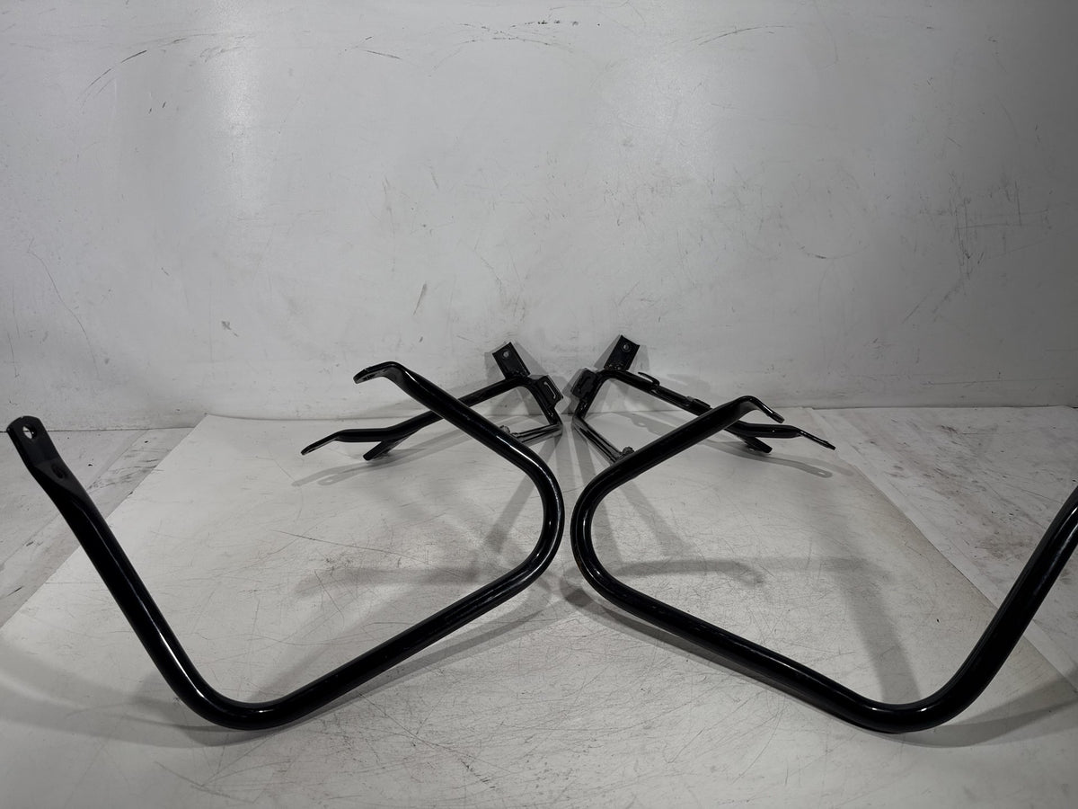 2013 Harley Street Glide Touring OEM Rear Left Right Saddlebag Guard Rails Bar