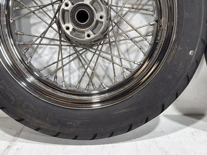 2006 Harley Touring FLHTCI Electra Glide Classic OEM Front Rear Wheel Rim Tire Spoked
