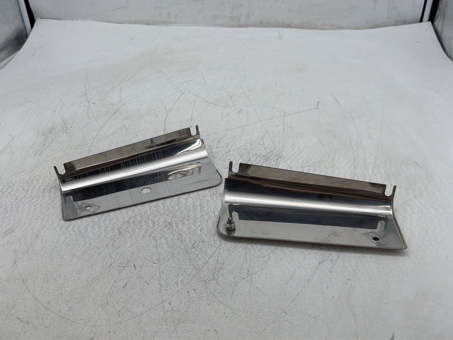 2011 Harley Heritage Softail Classic FLSTC OEM Front Left & Right Fork Side Covers