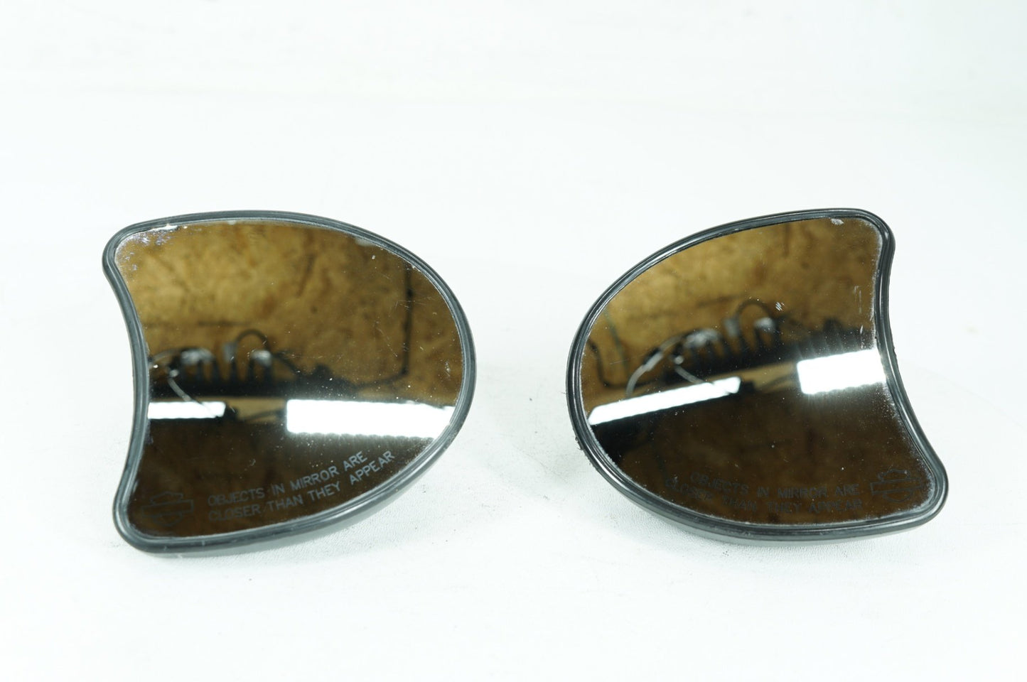 2008 - 2016 Harley-Davidson Touring Street Glide Right & Left Fairing Rear View Mirror 91955-98B