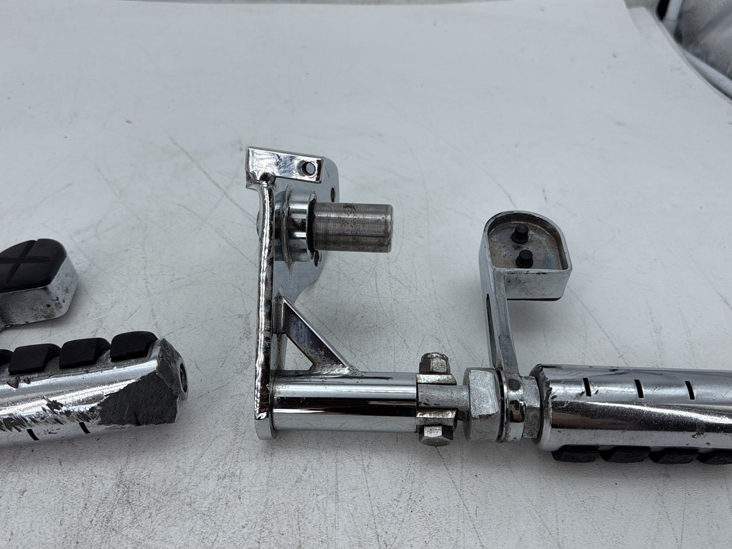 1998 Harley Softail Custom FXSTC OEM Left Driver Foot Controls Peg Rest
