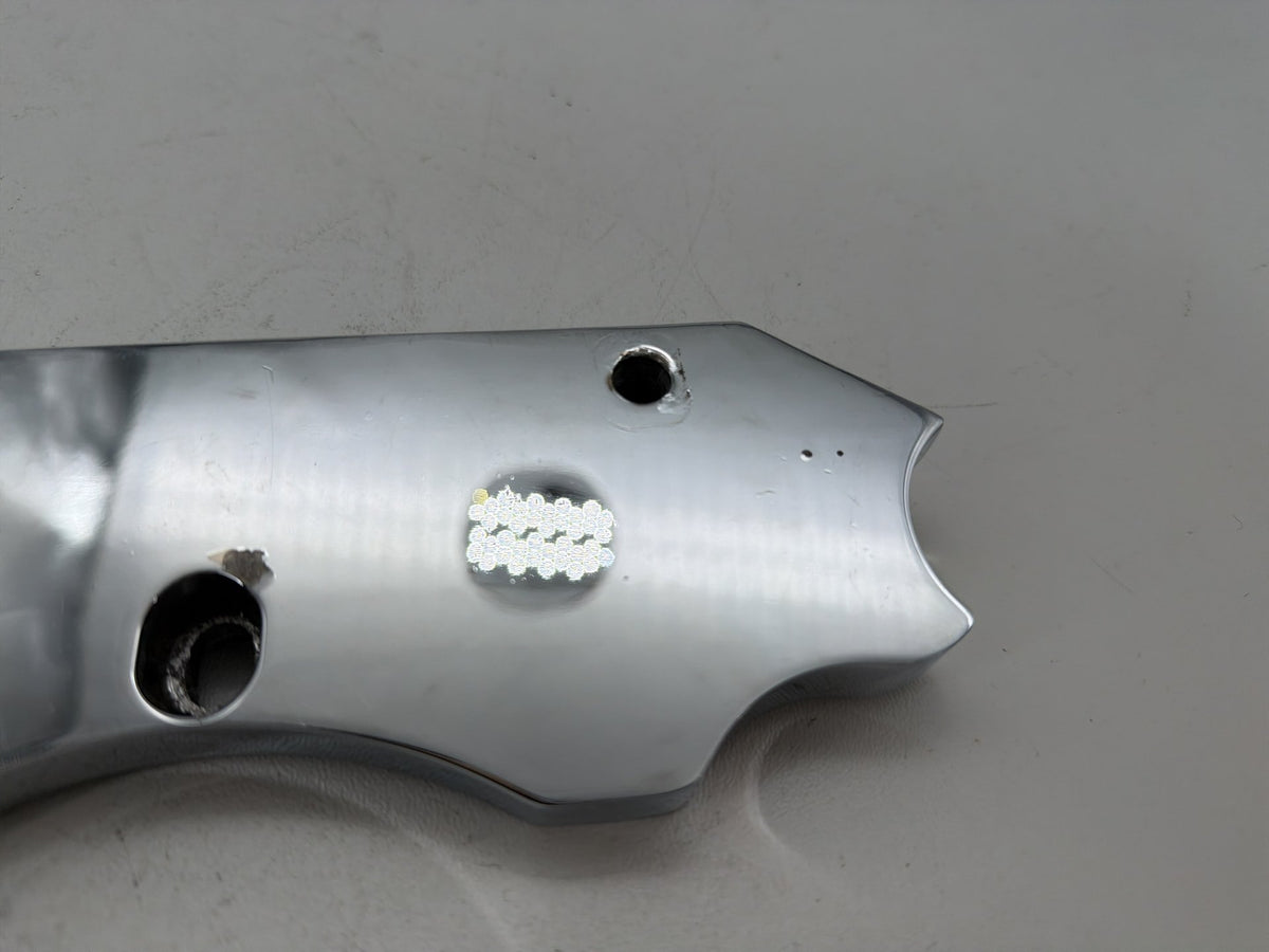 1994 Harley Softail Custom FXSTC OEM Front Handlebar Riser Top Clamp Chrome