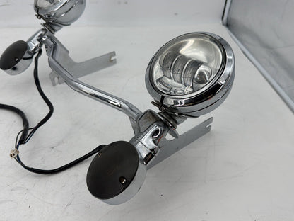 1999 - 2006 Harley-Davidson Touring Electra Glide Classic Front Turn Signal Indicators Aux Light Bar 68712-94A