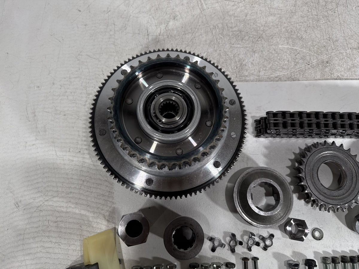 2001 Harley Fat Boy Softail FLSTF OEM Clutch Basket Chain Tensioner Kit