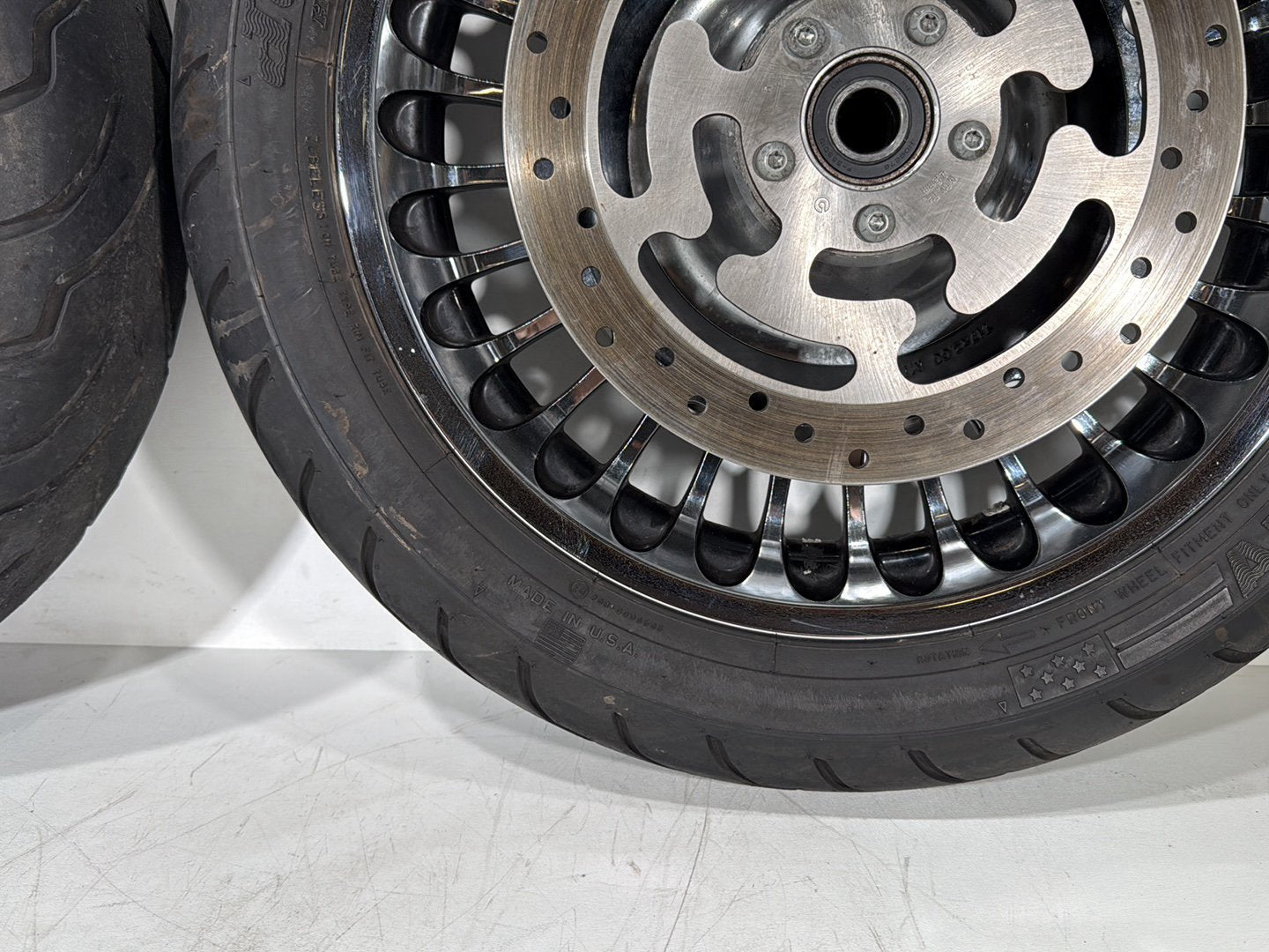 2007 - 2016 Harley-Davidson Touring Electra Glide Ultra Front & Rear Wheel Rim Tire 42196-10 , 42195-10