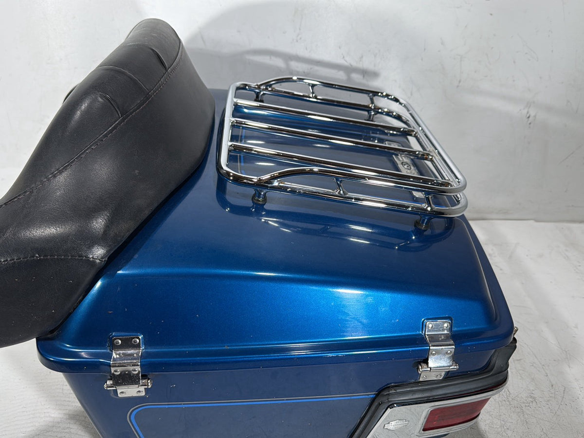 2006 Harley Electra Glide Touring Ultra FLHTCUI OEM Pass Backrest Tour Pak Luggage NOKey