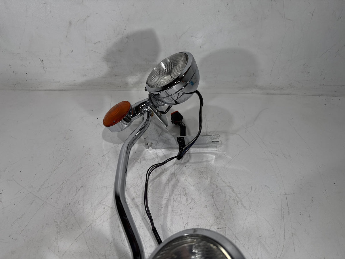 96 Harley Electra Glide Touring Ultra Front Turn Signal Indicators Aux Light Bar