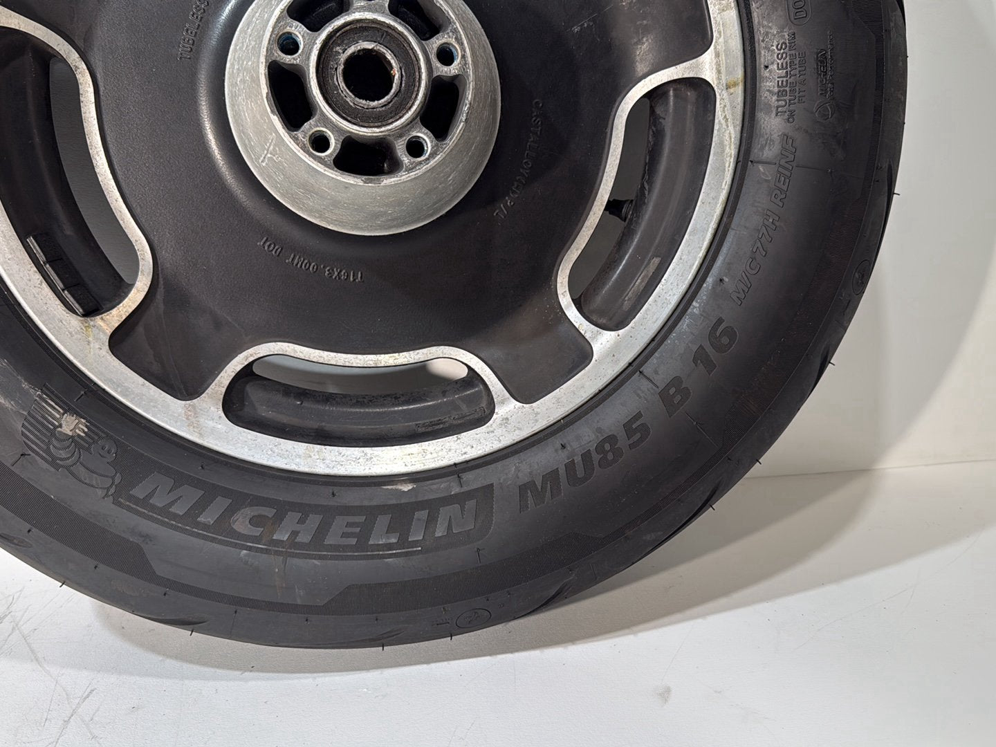 2007 - 2012 Harley-Davidson Touring Street Glide Front & Rear Wheel Rim Tire Airstrike