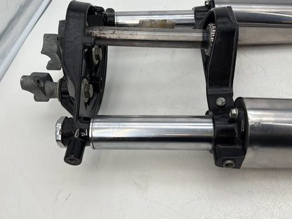 2007 - 2011 Harley-Davidson Touring Electra Glide Ultra Front Triple Tree Set & LH RH Fork Legs Sliders 45435-10