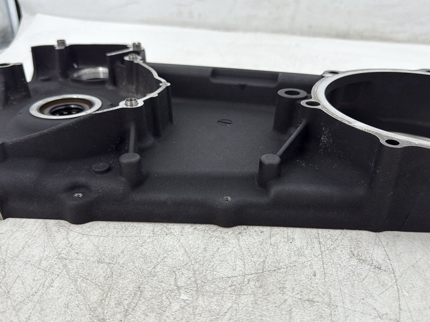 2010 Harley Dyna Fat Bob FXDF OEM Inner Primary Clutch Cover