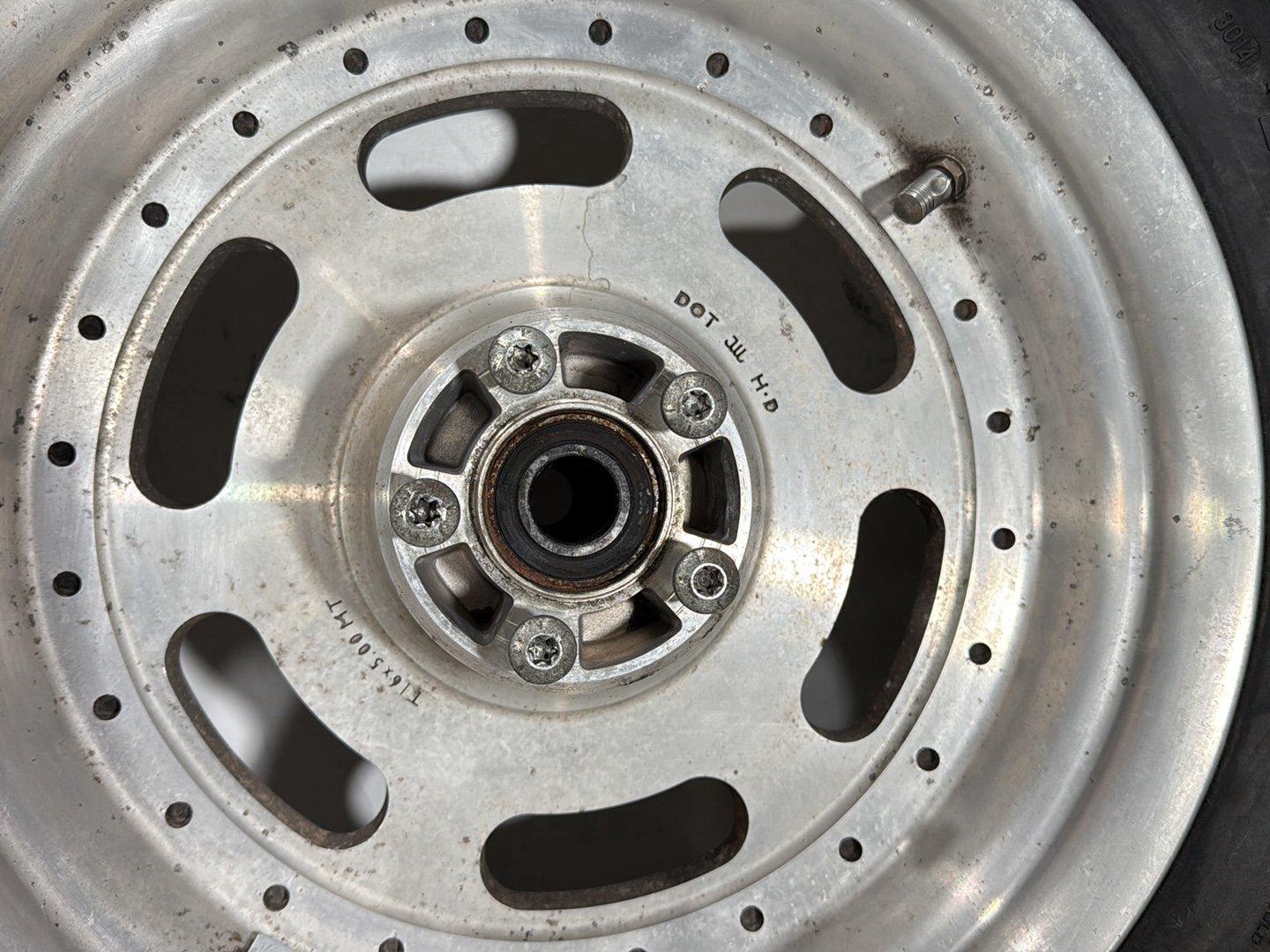 2012 Harley Dyna FXDF Fat Bob OEM Front & Rear Wheel Rim Tire
