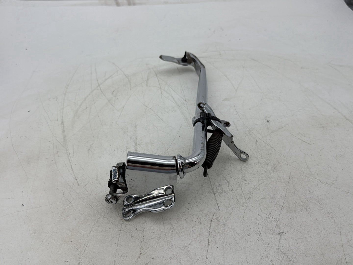 97 Harley Softail FLSTC Heritage Classic OEM Left Side Jiffy Kick Stand &amp; Spring