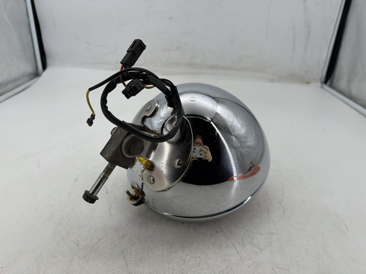 2002 Harley Heritage Softail Classic OEM Headlight Headlamp Head Lamp Light LED