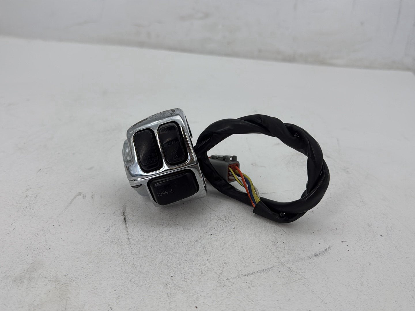 1998 Harley Road King Touring FLHRCI Classic OEM Left Turn Signal Headlight Switches Controls