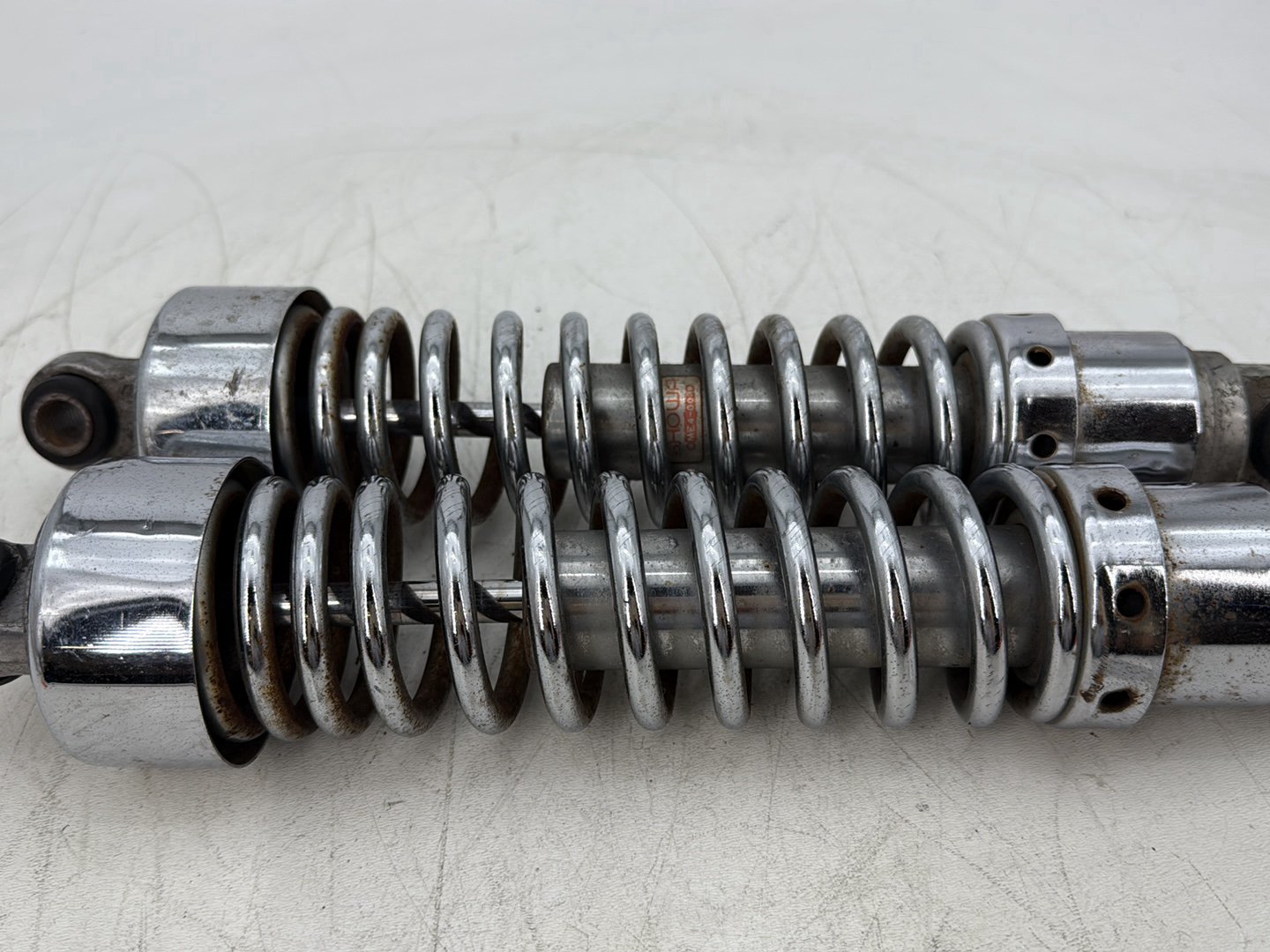 2008 Harley Sportster XL883L 883 Low OEM Rear Left Right Shock Absorbers 13.5"