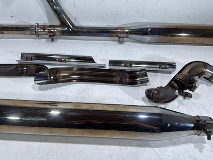 03 Harley Road King Touring FLHRCI Classic Exhaust Header Pipes Muffler RINEHART