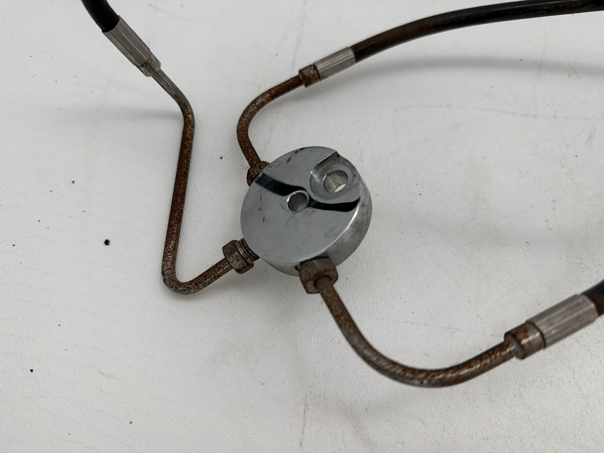 1996 Harley Electra Glide Touring Ultra OEM Front Brake Hose Line Pipe