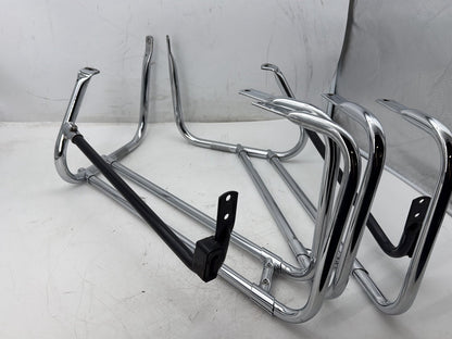 2007 Harley Touring FLHTP Electra Glide Police OEM Rear Left Right Saddlebag Guard Rails Bar