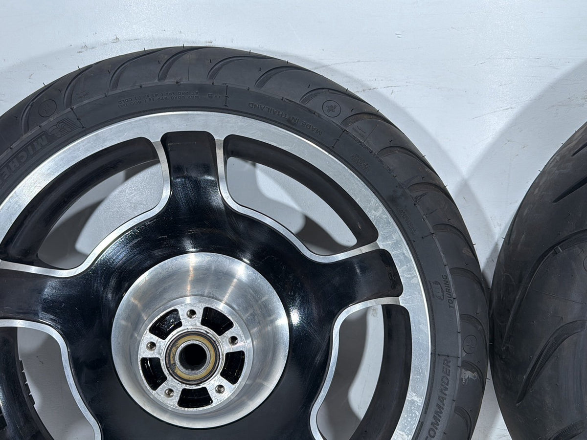 2011 Harley Road Glide Touring FLTRX OEM Front & Rear Wheel Rim Tire