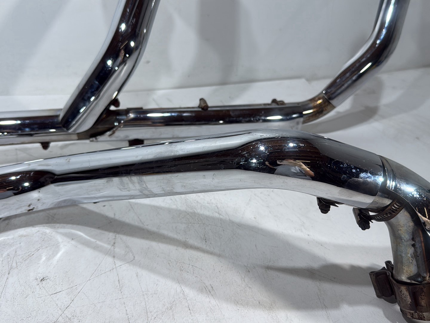 2006 Harley Electra Glide Touring Classic FLHTCI OEM Exhaust Header Pipes Muffler Vance & Hines