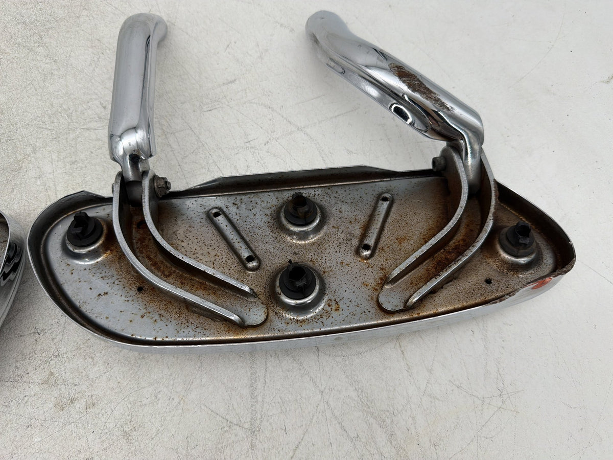 2004 Harley Electra Glide CVO Eagle OEM Left Right Driver Floorboard Foot Rest