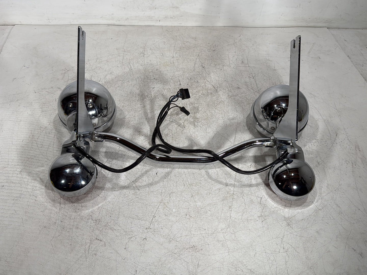 2005 Harley Road King Touring Police OEM Front Turn Signal Indicators Aux Light Bar