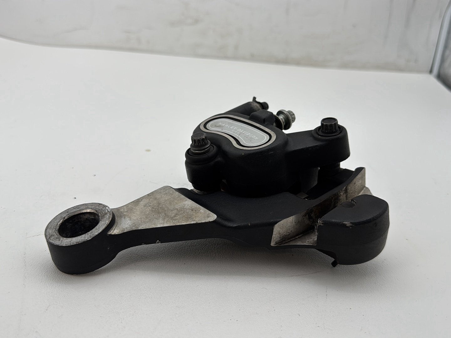 2008 Harley Softail Deluxe FLSTN OEM Rear Back Brake Caliper w/ Bracket