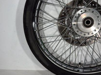 2004 - 2013 Harley-Davidson Sportster 1200 Custom Front Wheel Rim Tire Spoked 44610-05