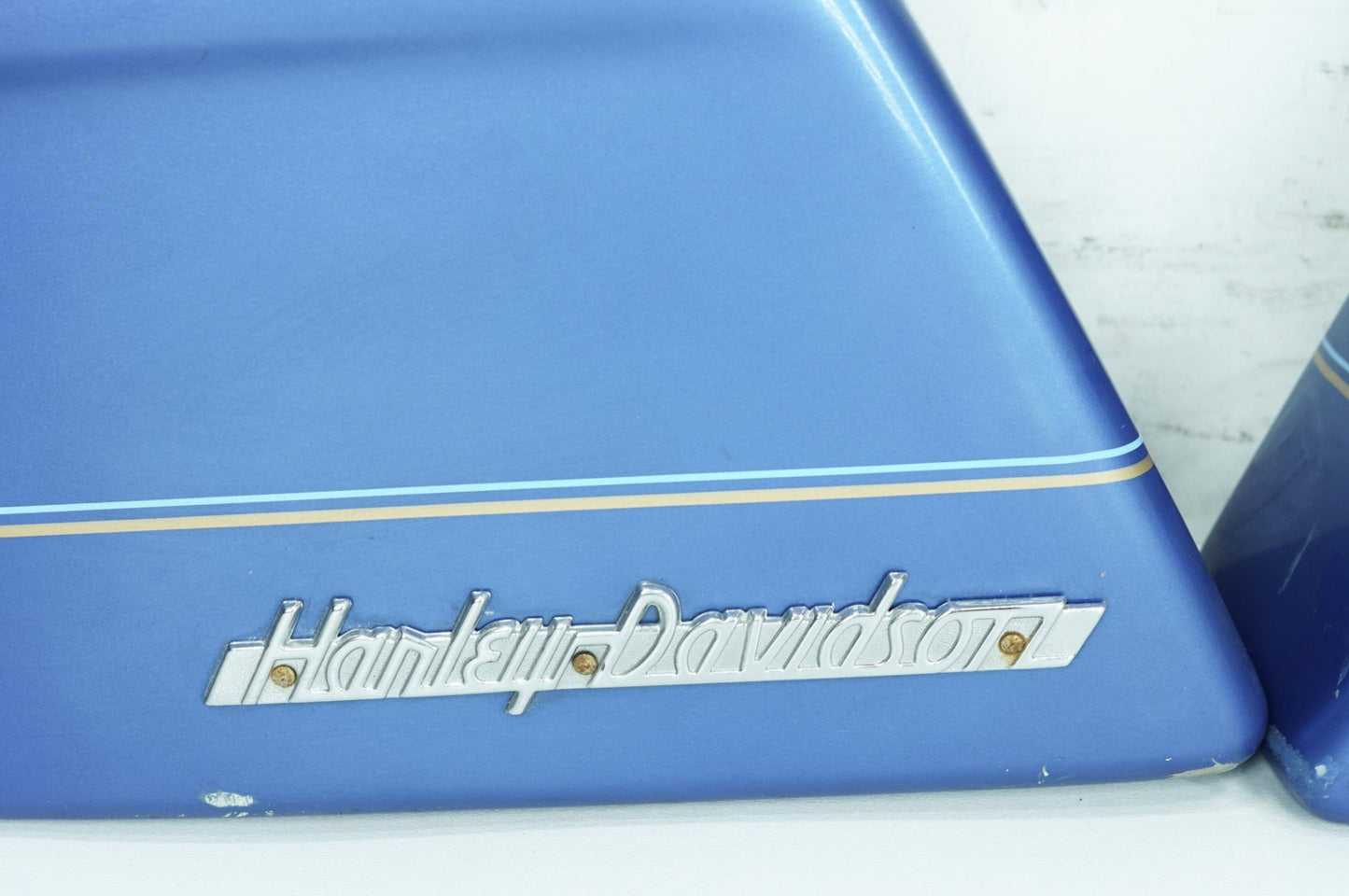 1984 - 1998 Harley-Davidson Touring Electra Glide Classic Left Right Saddlebags Luggage NOKey 90752-93